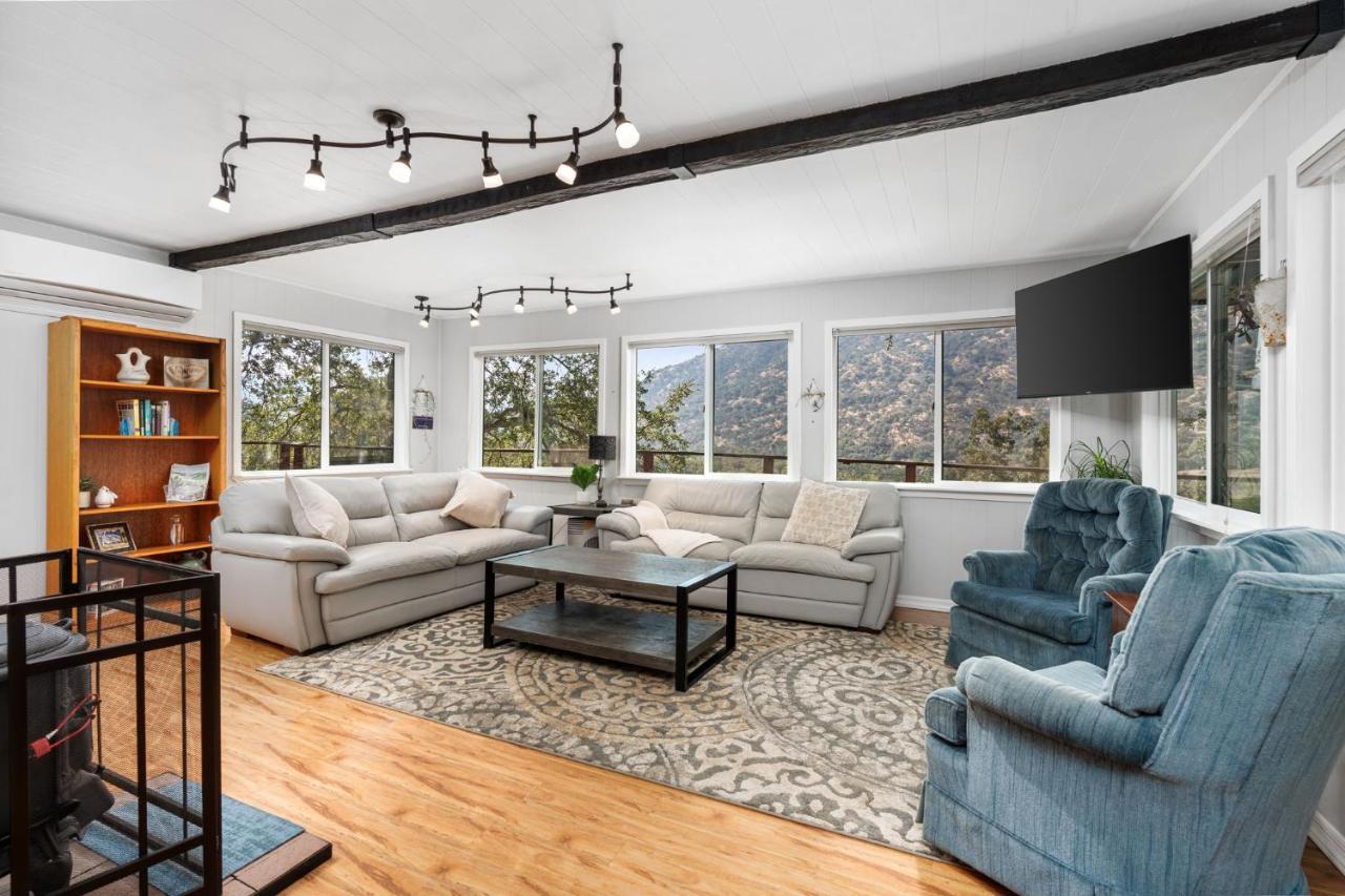 Views, Hot Tub, Outdoor Shower, 15M From Sequoia Three Rivers Exterior foto